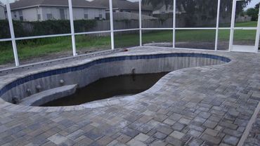 Swimming Pool Construction - Enclosure with Pool