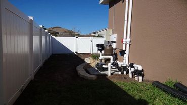 Swimming Pool Construction - Finished Landscape