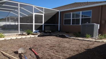 Swimming Pool Construction - Landscaping Prep