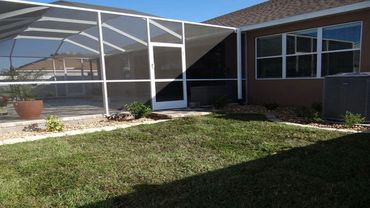 Swimming Pool Construction - Finished Landscaping