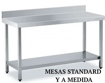 MESAS DE ACERO