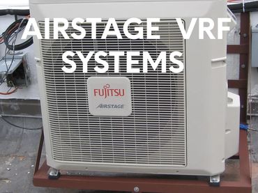 Installation of Fujitsu General America's 1st VRF System in NYC.
