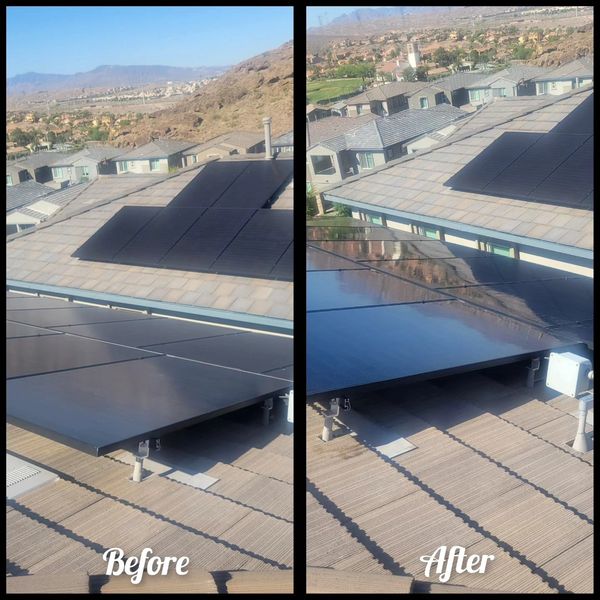 Solar Panel Cleaning Lake Las Vegas