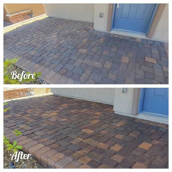 Sealing Pavers with Natural Sealer