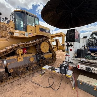 D10 Dozer track repair
