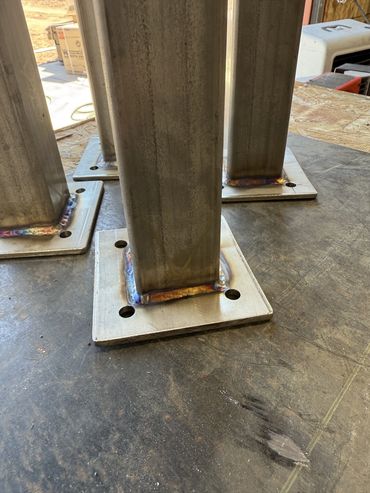 Welded Stainless Steel Legs
