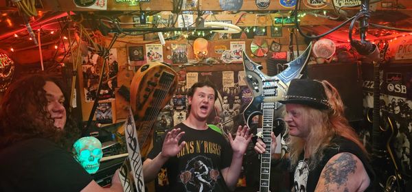 Scarry Garry: Lead Vocals, Guitar, Keyboards, Samples & Special Effects
Wes Rustin: Bass Guitar & B