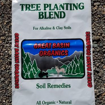 Great Basin Organics by Genoa Trees and Landscape Materials
Planting Mix Soil Remedies includes Gyps