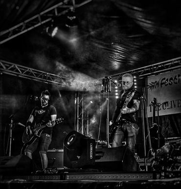 The Transitions live on stage