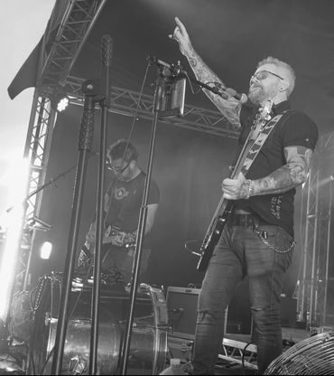 Karlos from The Transitions agreeing to one more song