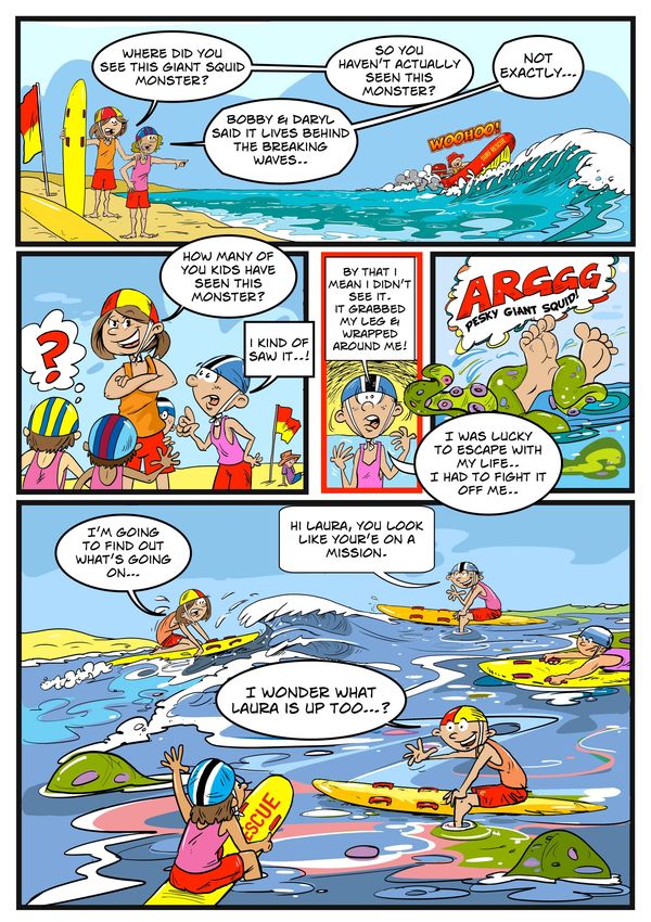 surf patrol, lifeguards and nippers