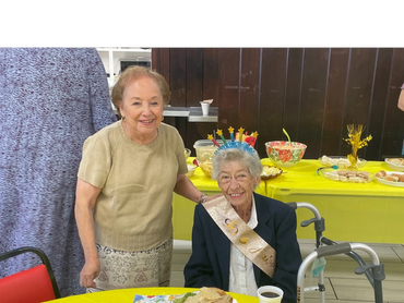 Ms. Rachel & the Birthday girl Ms. Mary!