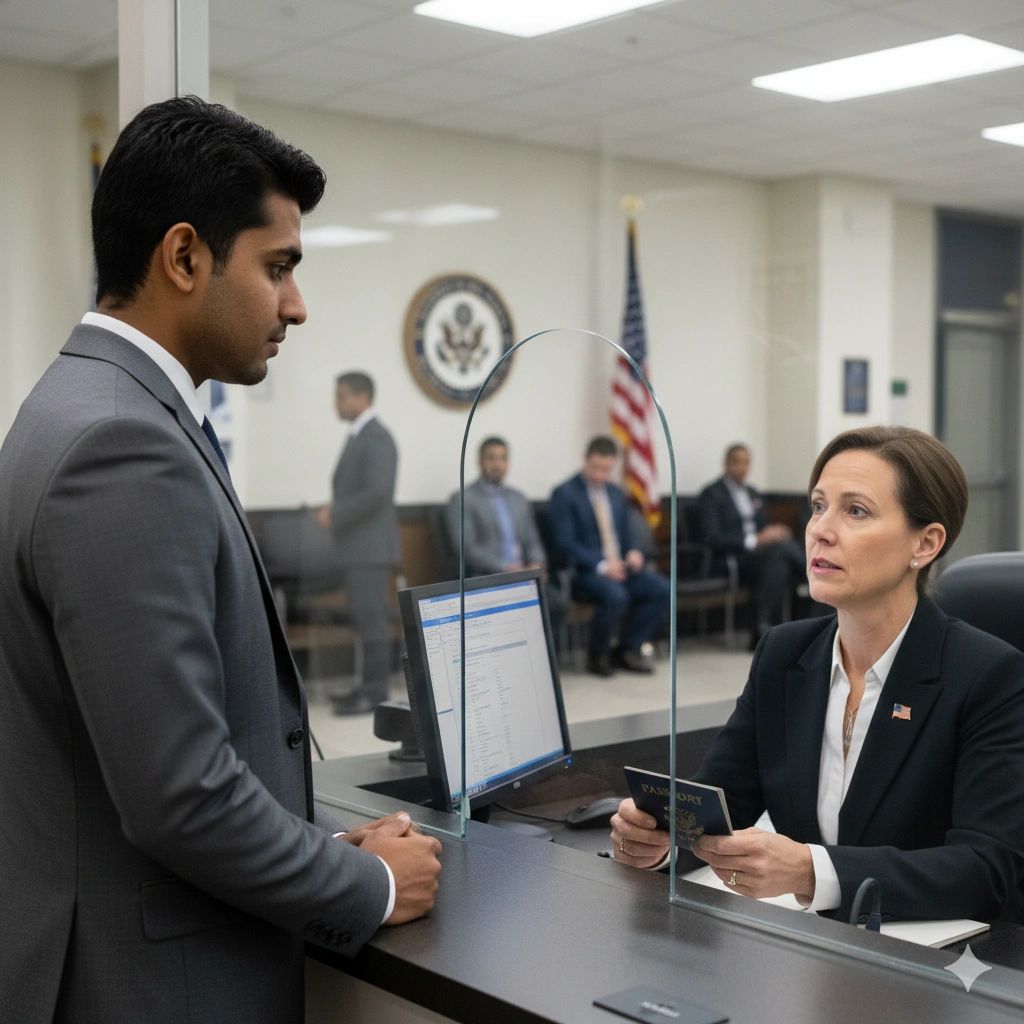 visa aprobada en la Embajada de Estados Unidos en Bogotá tras asesoría de Mauro Sadder