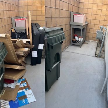 Cardboard removal and disposal in Indian Wells California