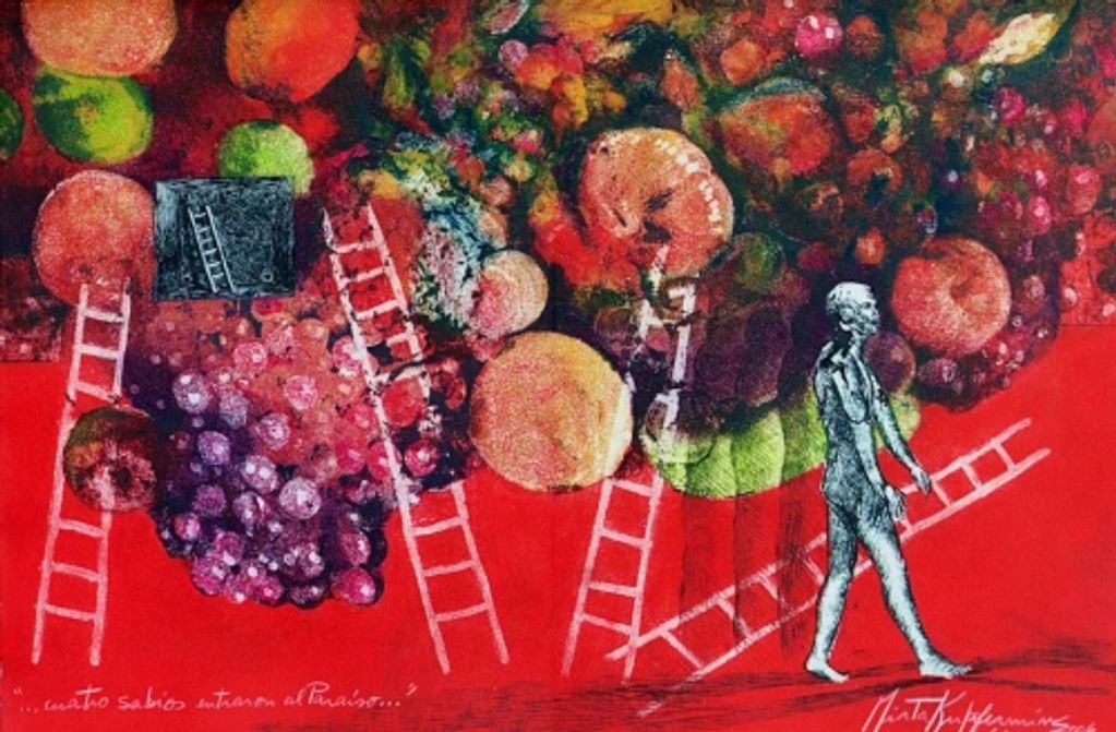 "Four Wise Men Entered Paradise" by Mirta Kupferminc,