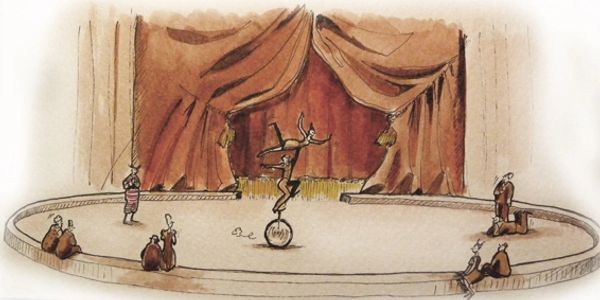 Storyboard  Cirque du soleil Robert Massicotte