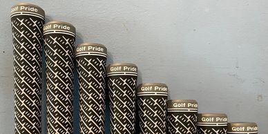 Golf club shaft lengths.