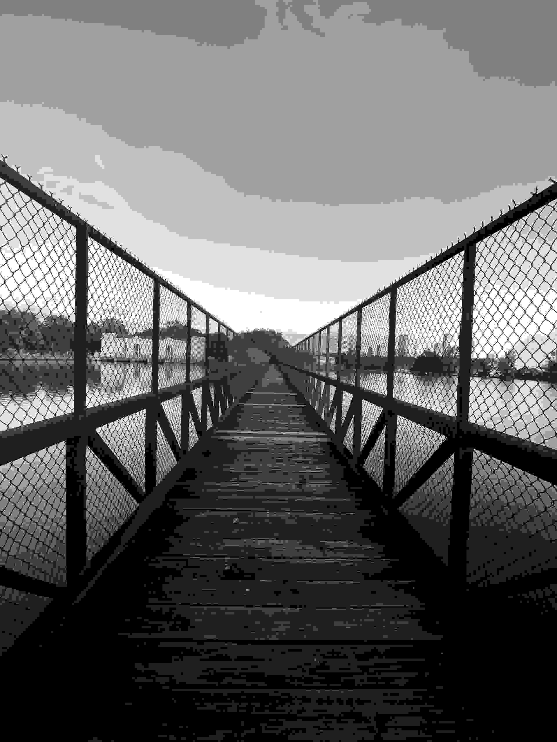 A bridge must be crossed one step at a time.