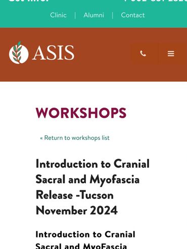 Join me November for my first class at ASIS!