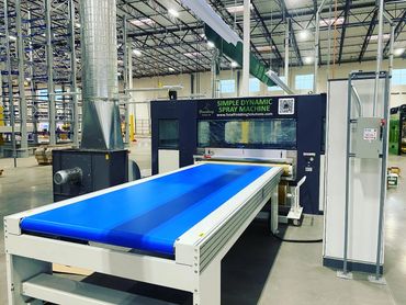 Simple Dynamic Spray Machine