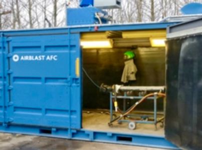 Side Open type Containerized Blast Booth