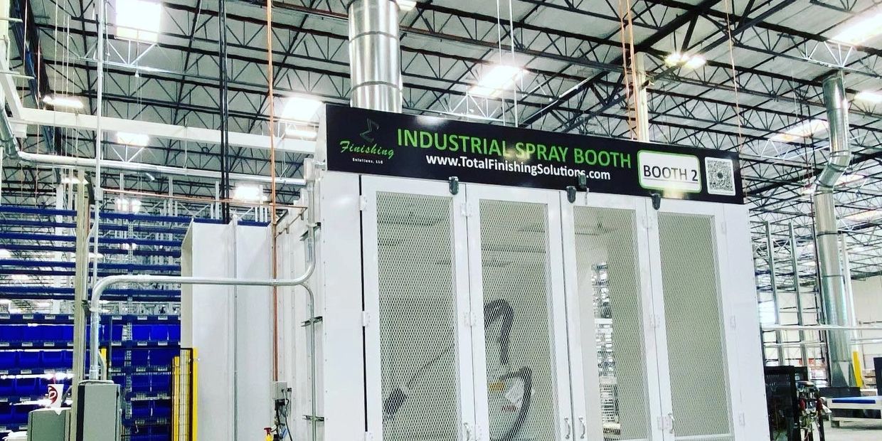 Conveyorized Spray Booth