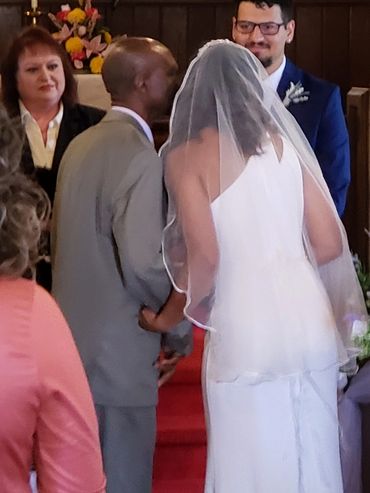 Church wedding with Ohio Wedding Officiant, LLC