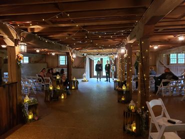 Barn Wedding with Ohio Wedding Officiant, LLC