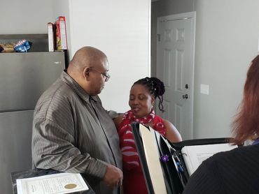 In home wedding service with Ohio Wedding Officiant, LLC