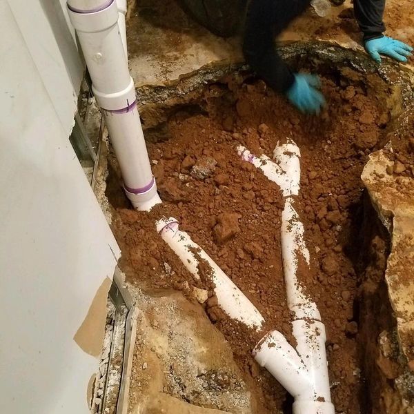 Sewer line replacement