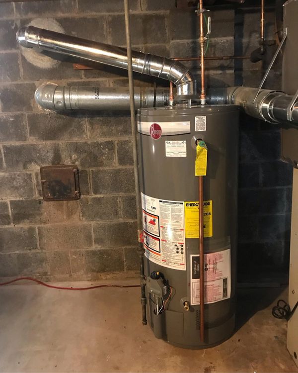 Water heating leaking