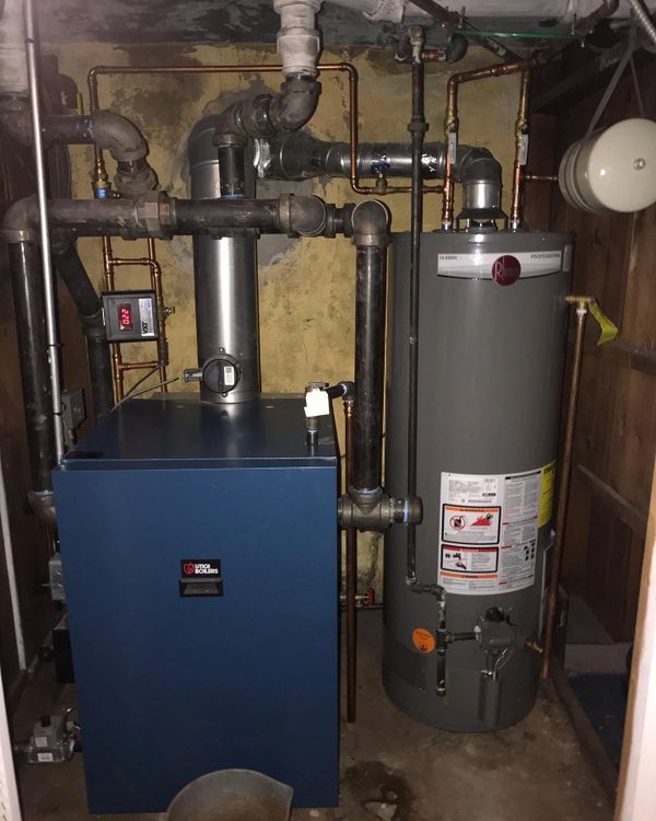 New boiler installation