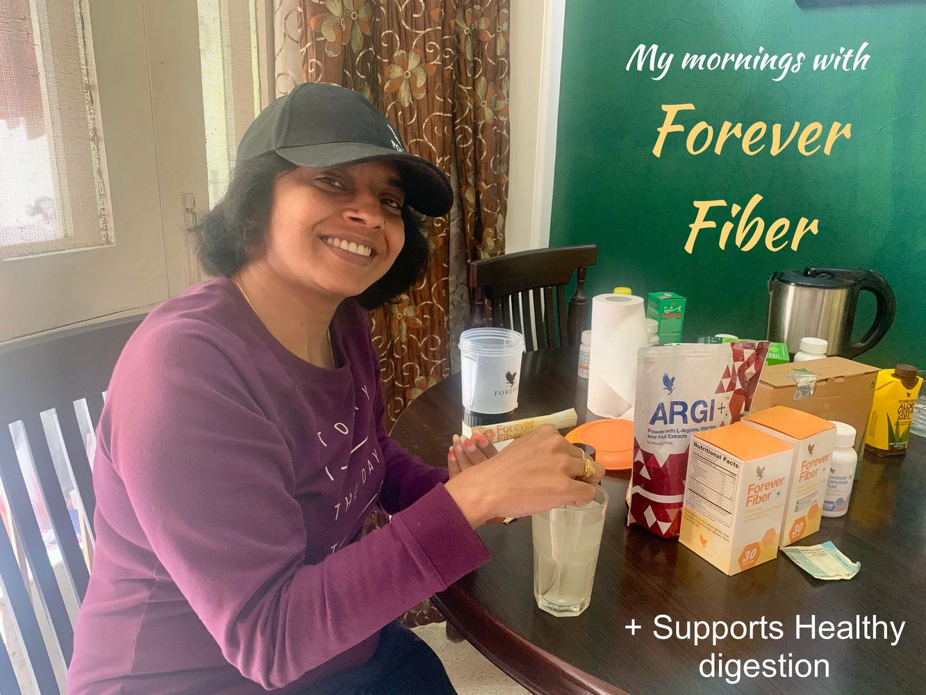 Support healthy digestion with Forever Aloe vera and Forever Fiber