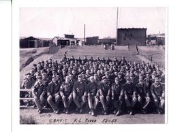 Group photo of the Seabees working at K-6.