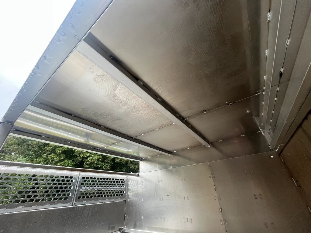 Aluminum Truck Body Cap - Custom size to fit chipper application.