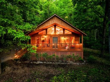 secluded cabin Georgia