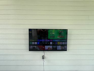 55" smart tv to watch the games while you grill outside or play some games.