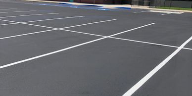 Parking Lot Striping Handicap Stalls Parking spots Asphalt Maintenance Bakersfield California