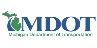 The official MDOT (Michigan Department of Transportation) logo.