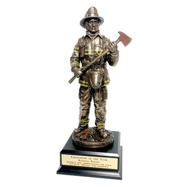 Fireman Firefighter Award Trophy
