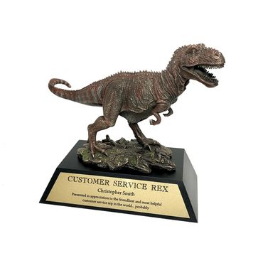 Trex Dinosaur Award Trophy