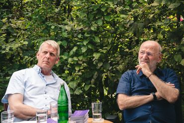 Zweiter Vorsitzender Matthias Hintzen (links) und Dieter Kessler (Dritter Vorsitzender)