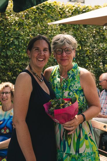 Kerstin Jakobs und 200. Mitglied Anette Krümmel-Matthäi