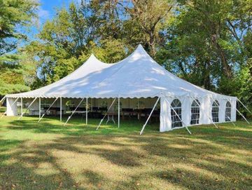 40x40 tent for wedding