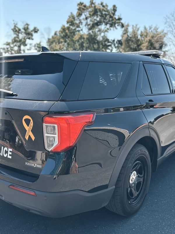 Police Department car helped bring awareness
