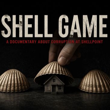 Documentary on corruption with a shell game metaphor.
