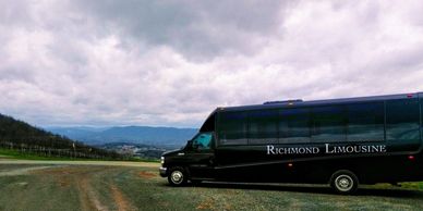 Party Bus on a Winery Tour