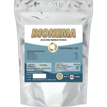 NEMATICIDA A BASE DE ENZIMAS Y OLIGOSPORAS