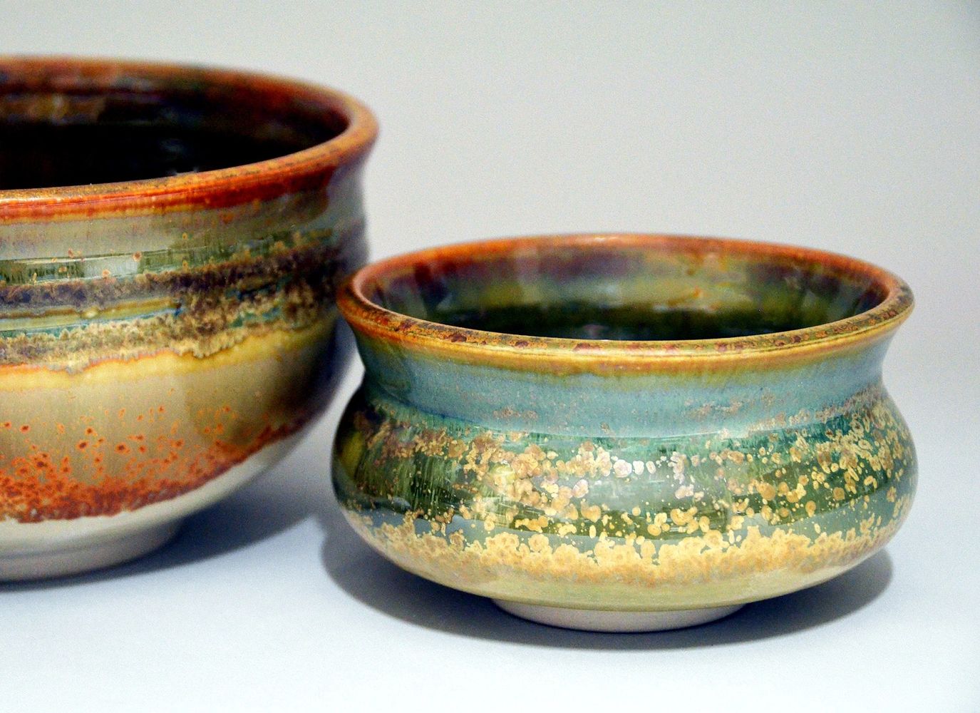 Wheel Thrown , High fire, porcelain type body by Pamela Rodger