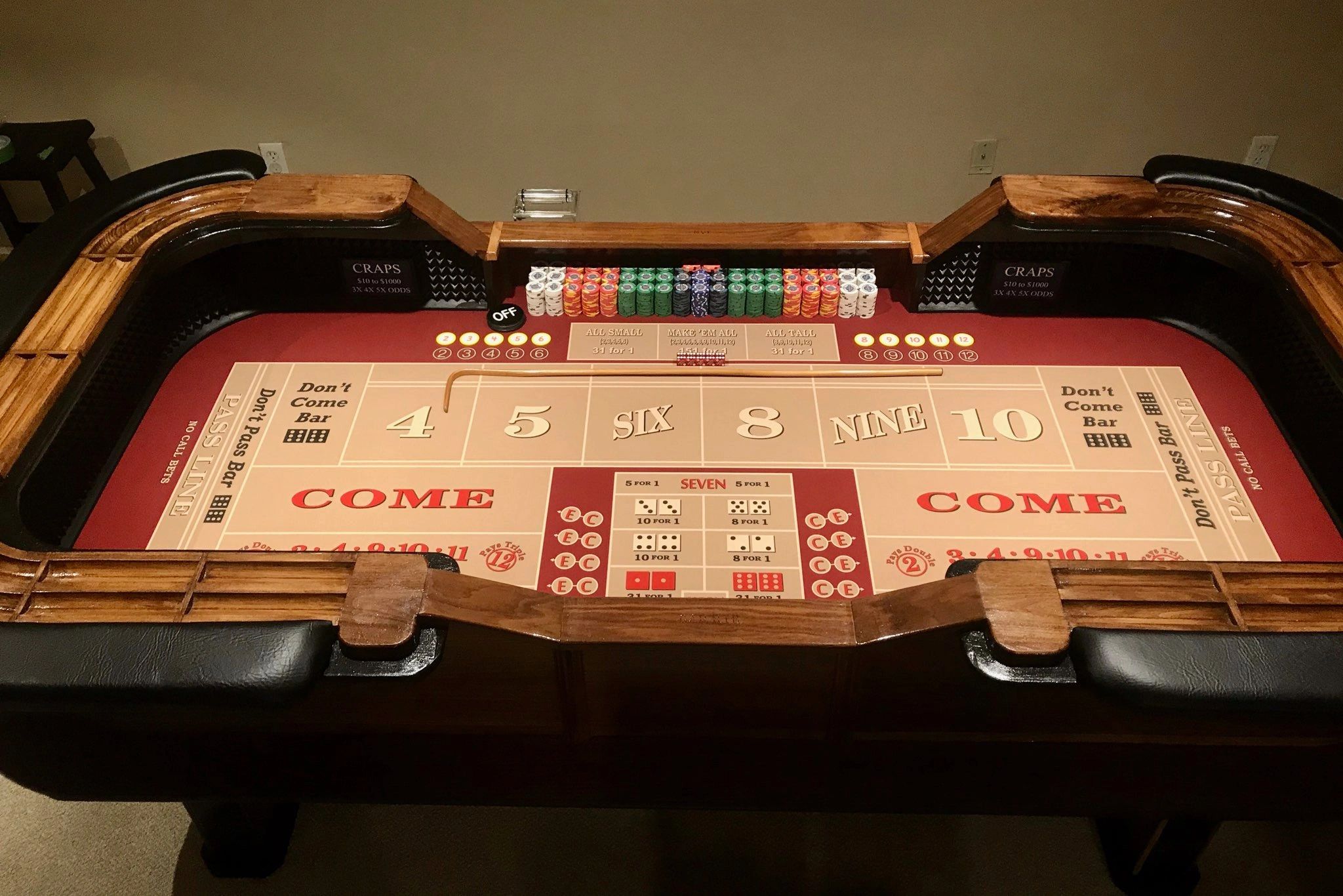 Regulation Craps Table For Sale at John Glazer blog